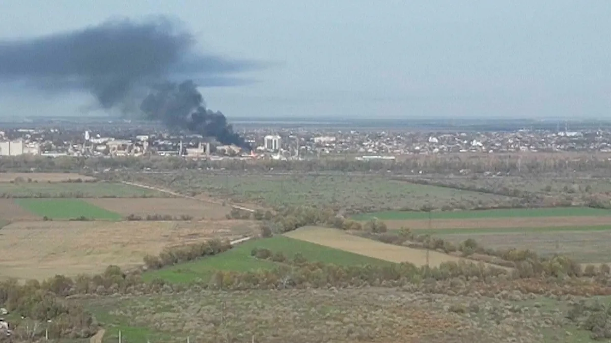 Attack on Odesa region’s energy and port