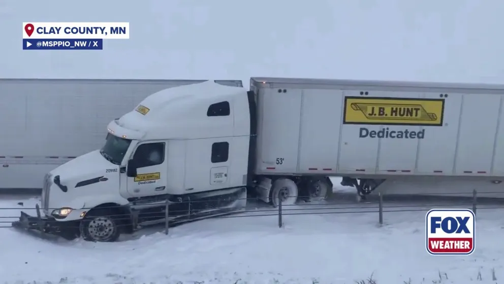 DRIVE SLOW: A multi-vehicle pileup has unfolded in Clay County, Minnesota, this evening as winter weather has created unsafe travel conditions in the region. Be sure to drive slowly and safely while traveling for the holidays this week.