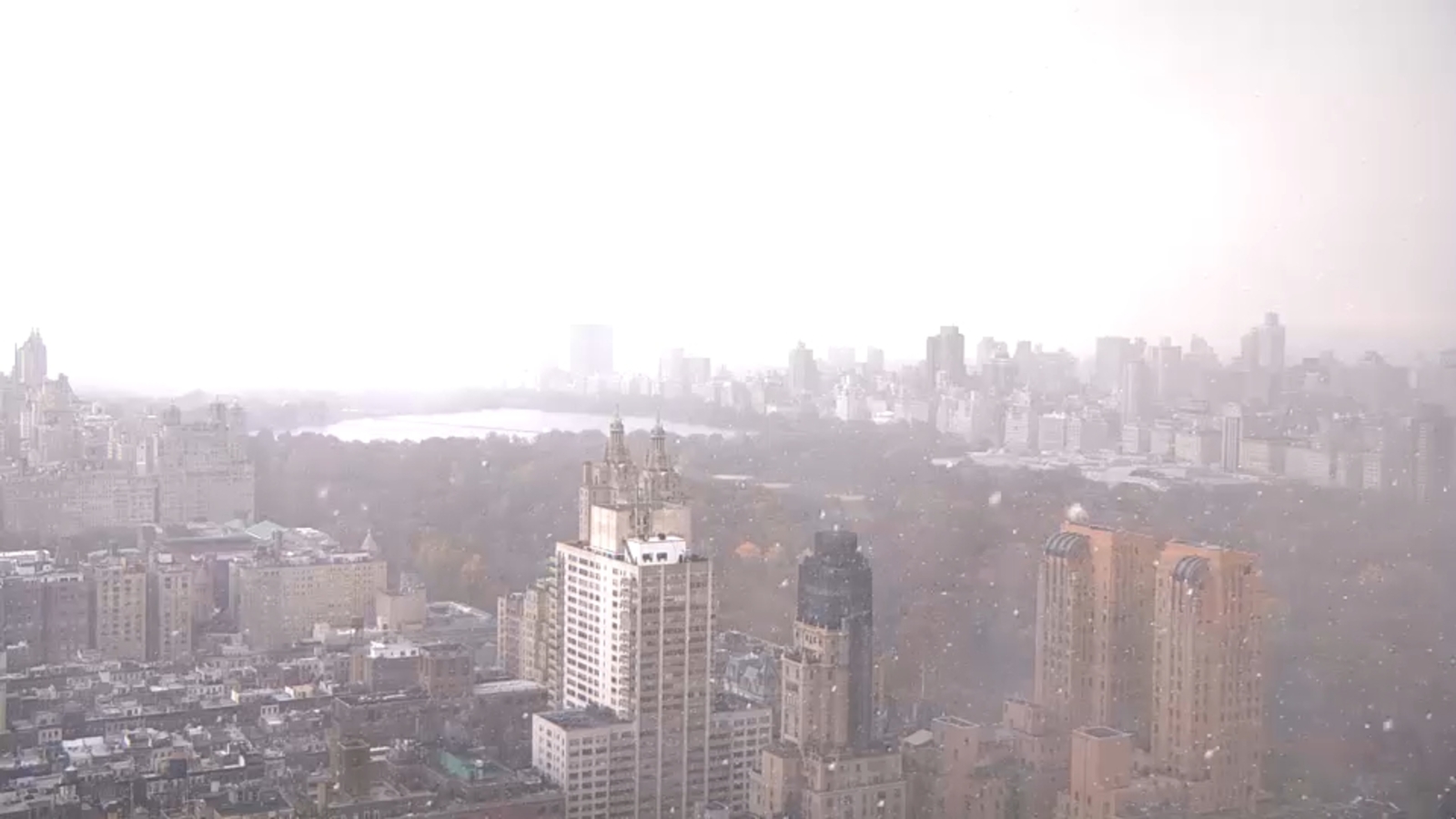 NYC snow: First snowflakes of the season fall across New York and New Jersey