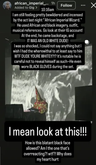 African imperial wizard Xiu Xiu white guy