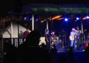 Tree lighting in Raleigh kicks off a season of holiday celebration around the Triangle :: WRAL.com