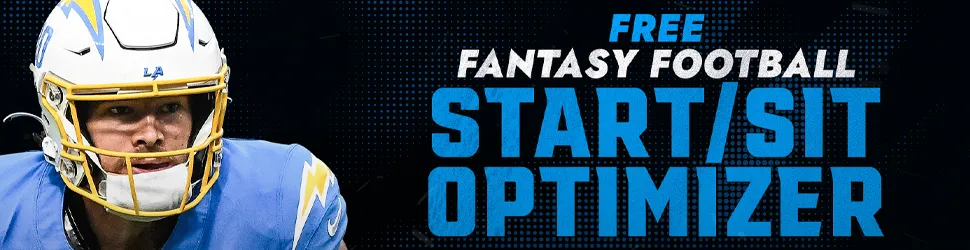 Check out the FREE Start/Sit Optimizer from PFSN to ensure you are making the right decisions for your fantasy lineup every week!