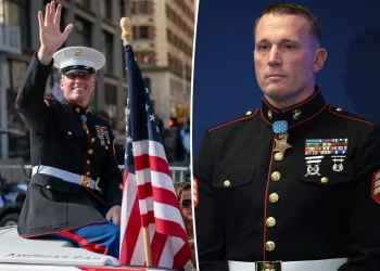 Medal of Honor recipient, Marine Dakota Meyer, says New York is a 'patriotic city'