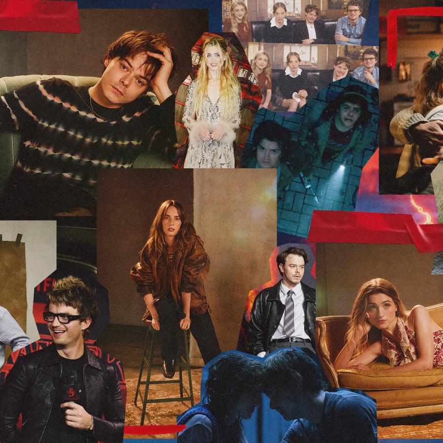 Interview: Charlie Heaton, Joe Keery, Maya Hawke & Natalia Dyer on the final season of 'Stranger Things'.