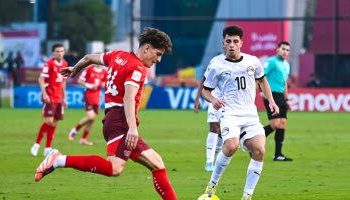 مشوار مصر في كأس العالم للناشئين ينتهي بخسارة ثقيلة أمام سويسرا اليوم