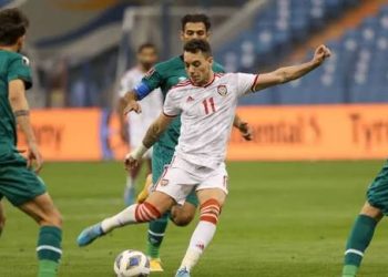 تعادل منتخبي الإمارات والعراق 1-1 في ذهاب الملحق الآسيوي لكأس العالم