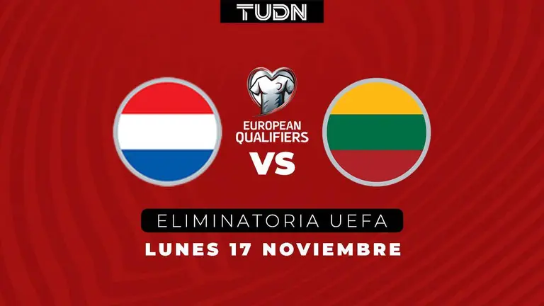 Países Bajos vs. Lituania: horario y dónde ver el partido de eliminatorias de la UEFA rumbo al Mundial 2026 | TUDN Copa Mundial de Futbol 2026.