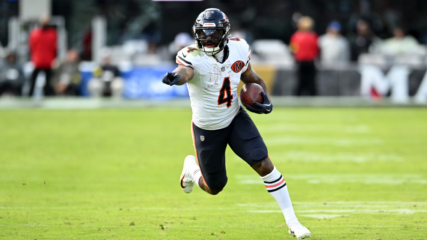 Bears expect D'Andre Swift to play today vs. Giants