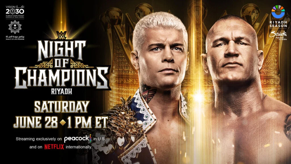 Orton vs Rhodes, Legacy reunion, King of the Ring graphic