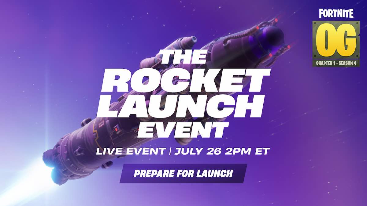 Fortnite OG Live Event - Rocket Launch