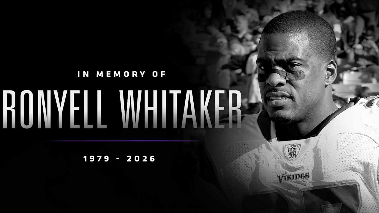 Vikings Mourn Passing of DB Ronyell Whitaker