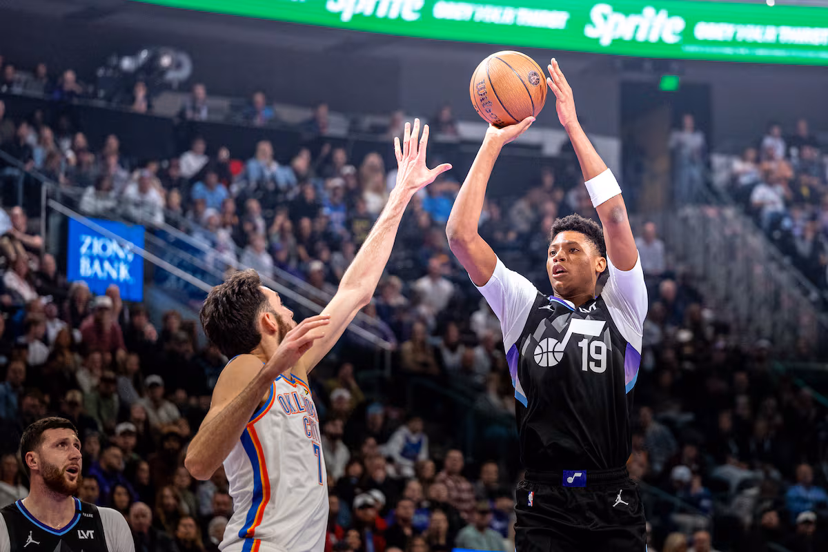 Utah Jazz rookie Ace Bailey is developing at his own pace this season