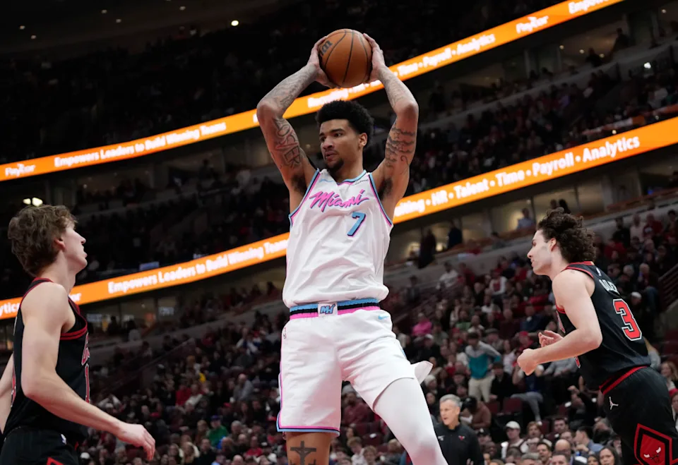 Miami Heat center Kel'el Ware (7)David Banks-Imagn Images