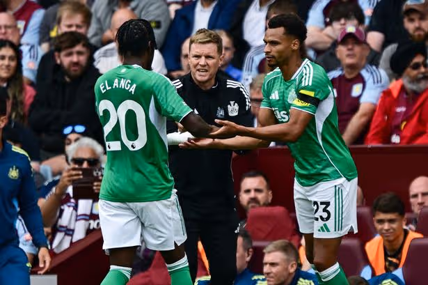 Anthony Elanga and Jacob Murphy are competing for a first-team place at Newcastle