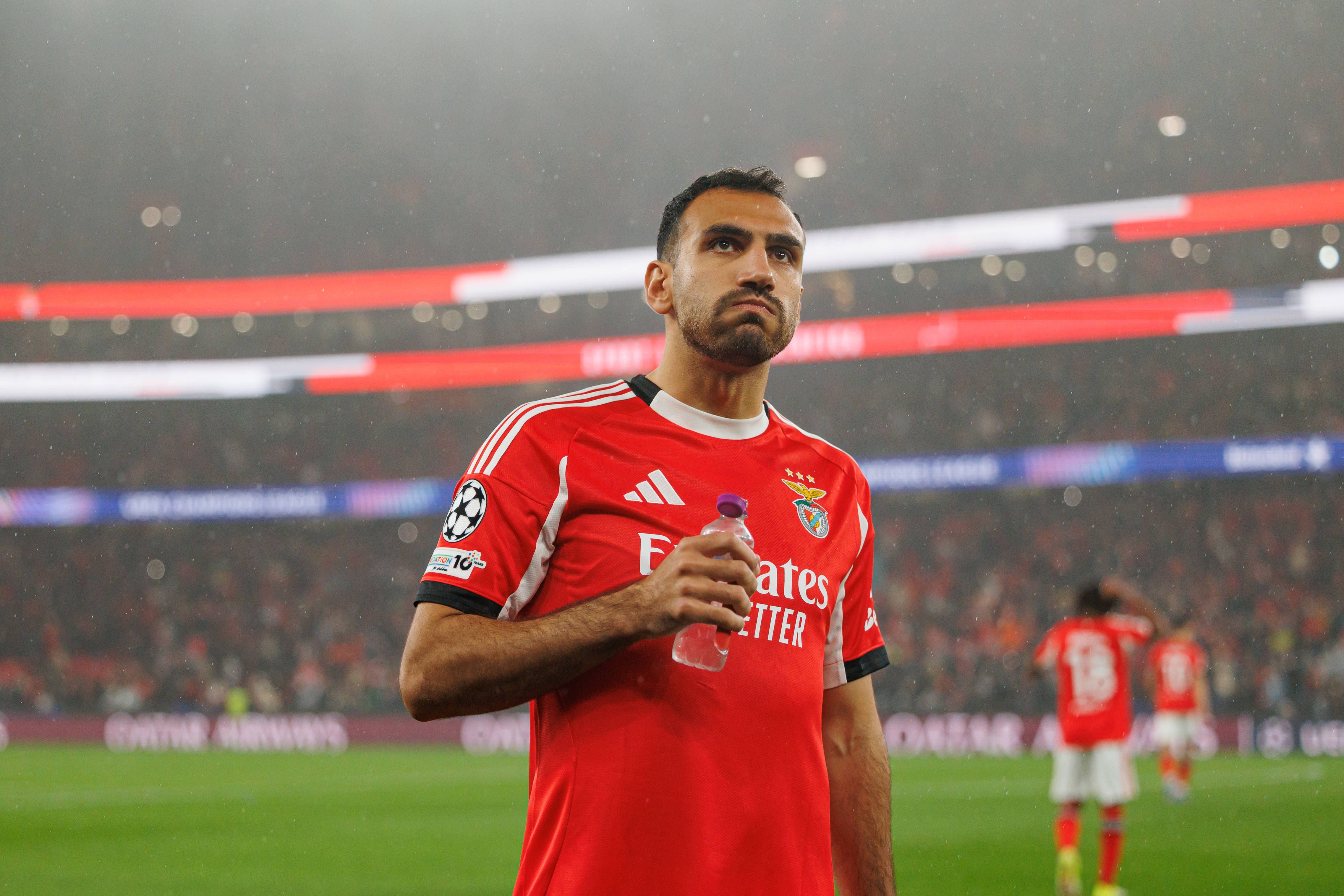 Vangelis Pavlidis marcou um golo frente aos madrilenos