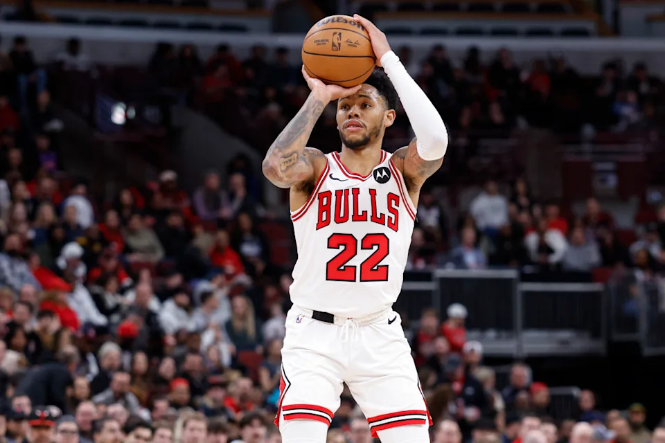 Chicago Bulls guard Anfernee Simons (22)Kamil Krzaczynski-Imagn Images