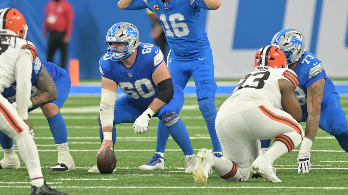 Detroit Lions release Graham Glasgow as O-line rebuild continues