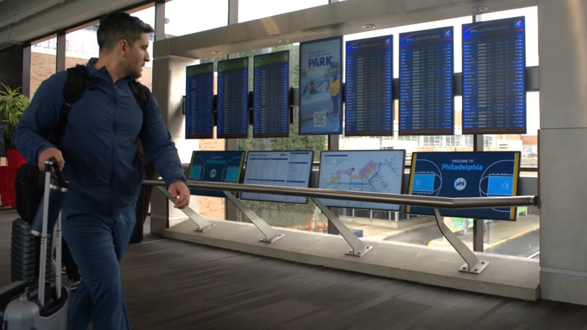 PHL airport wait times today. How busy is Philadelphia International?
