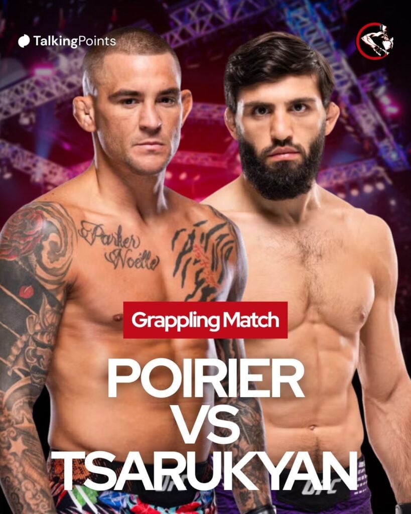 Dustin Poirier and Arman Tsarukyan could meet in a grappling match this year