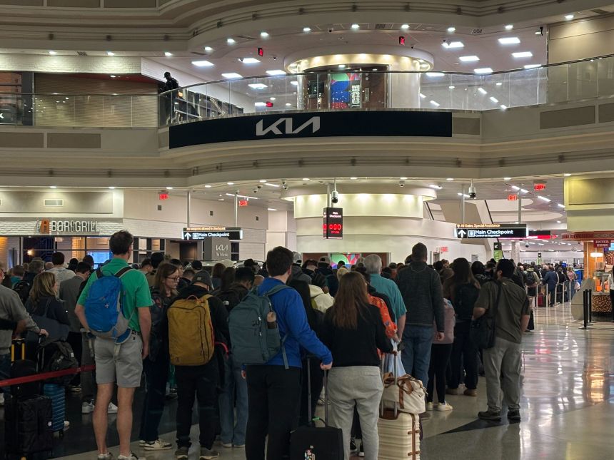 Security wait times at Hartsfield-Jackson Atlanta International Airport stretched up to 90 minutes long during much of the early morning hours Thursday.