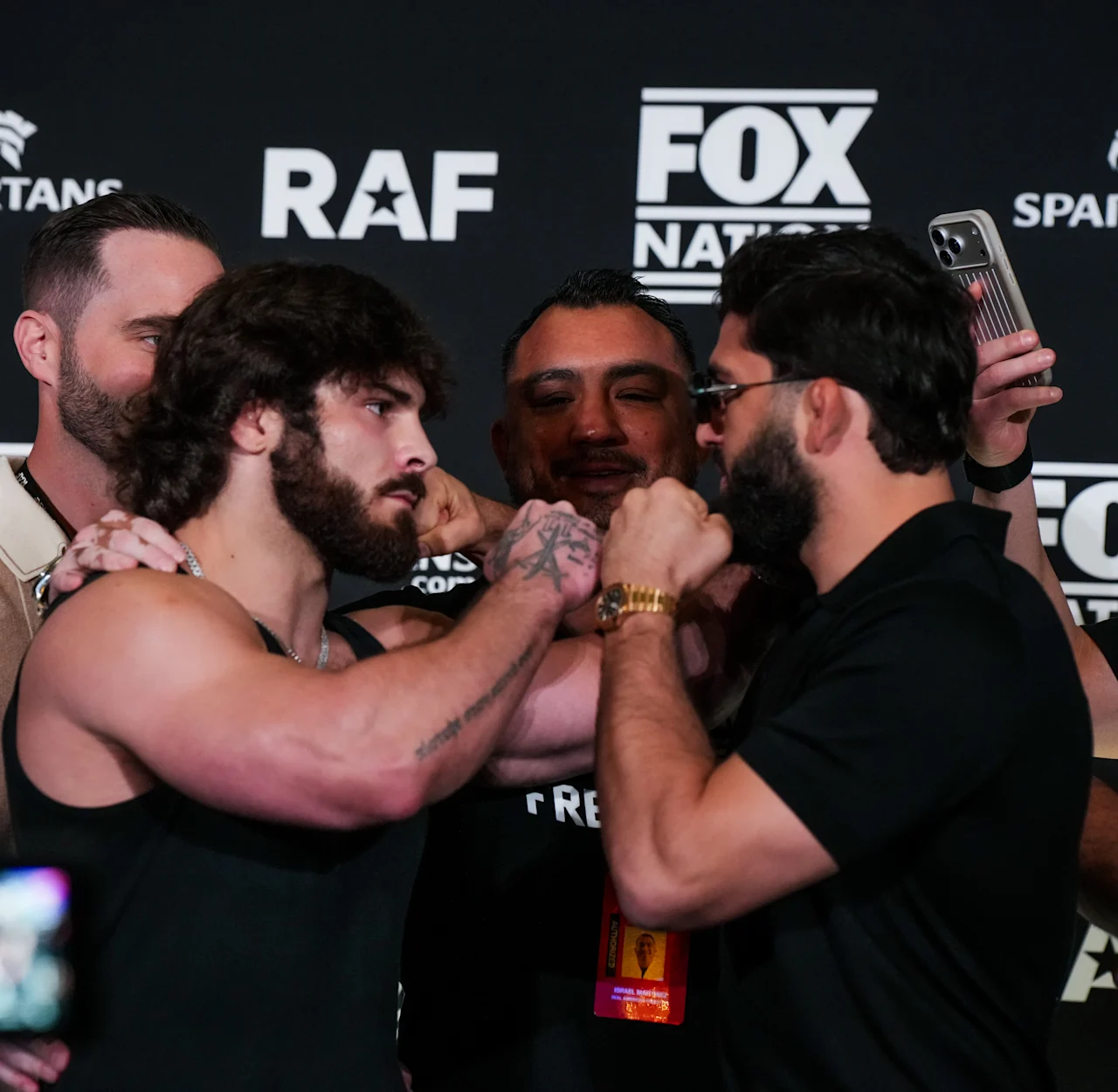 Arman Tsarukyan vs. Georgio Poullas 2 headlines RAF 7 on Saturday in Tampa, Florida. (Photo via Real American Freestyle)